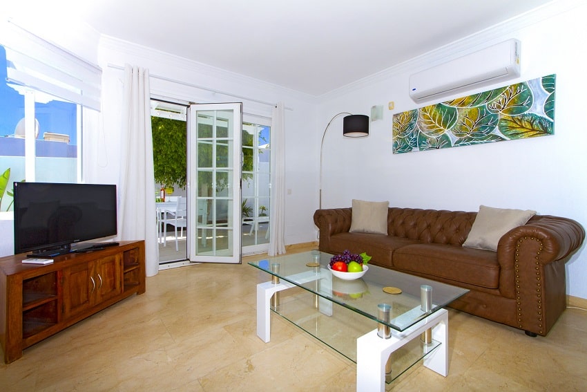 Living Area, Villa Charlana, Villa Puerto del Carmen, Lanzarote