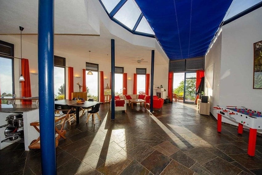 Wohnbereich, Finca Corona, Villa La Palma, Tijarafe