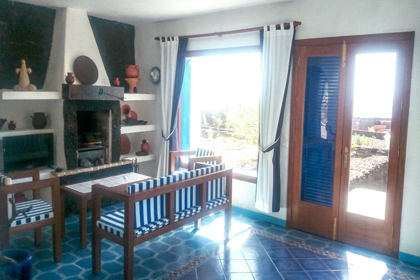 Living Area, Villa Manrique, Villa César Manrique, El Hierro