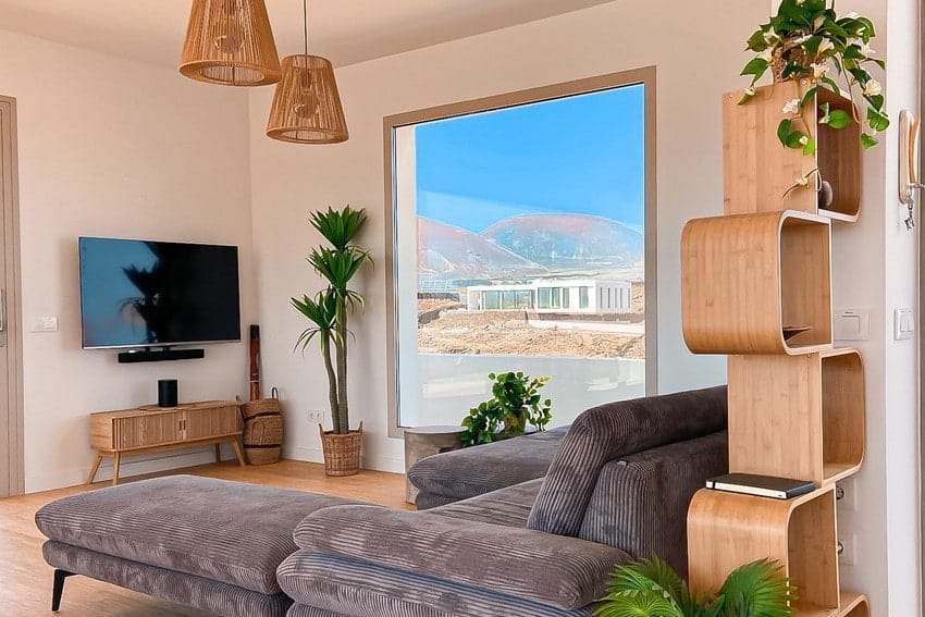 Salón, Casa Prana, Villa con Piscina Fuerteventura