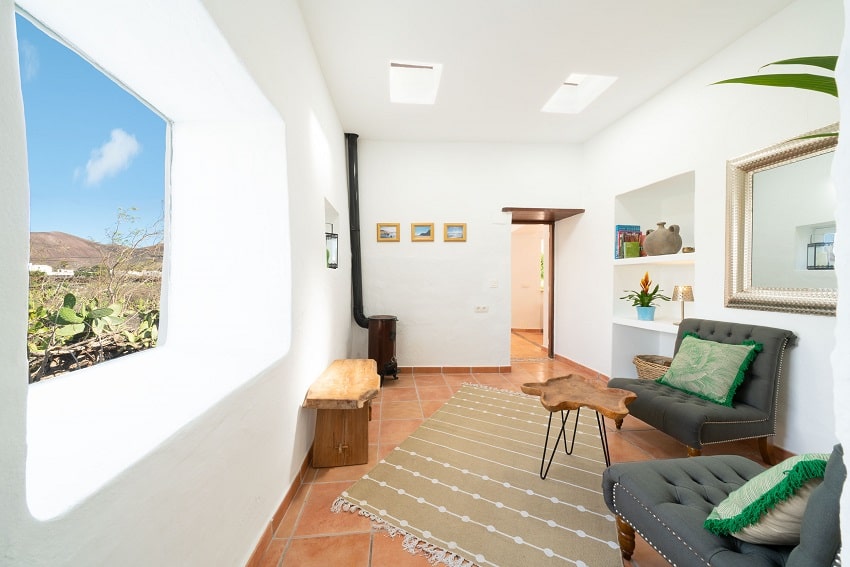 Living Room, Secret Garden Villa, Holiday Home Lanzarote